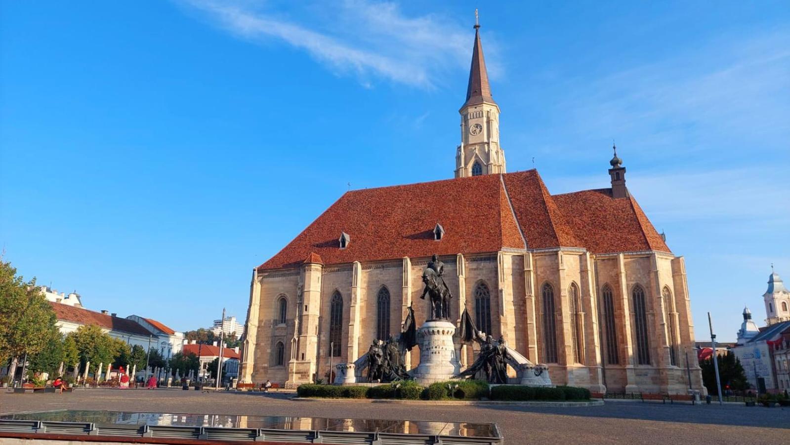 Apartament De Lux Central, P-Ta Matei Corvin Cluj-Napoca Eksteriør bilde