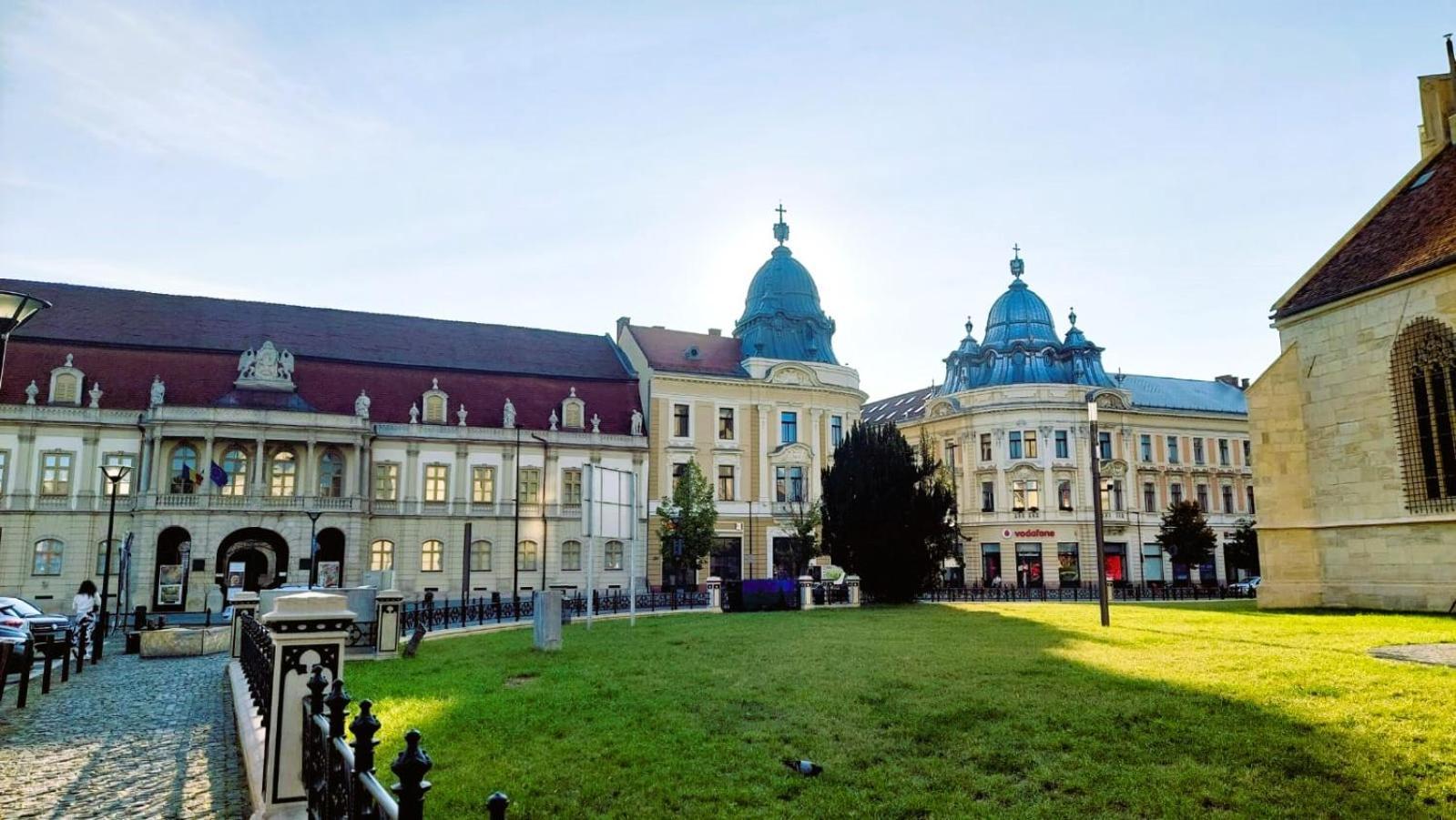 Apartament De Lux Central, P-Ta Matei Corvin Cluj-Napoca Eksteriør bilde